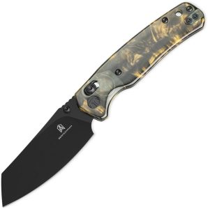 Bestech Cicada's Wing B-Lock Resin - Black/Gold