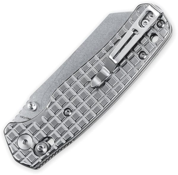 Bestech Cicada's Wing B-Lock Tanto - Polished Frag Stonewash