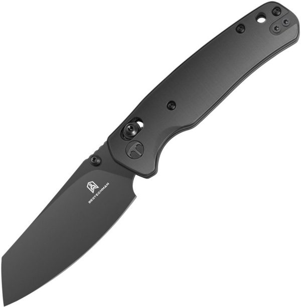 Bestech Cicada's Wing B-Lock Black Tanto - DLC Coated