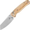 Bestech Cicada's Wing Crossbar Olive - Reverse Tanto