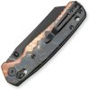 Bestech Knives Cicada's Wing B-Lock Folding Knife Brown Wood Resin