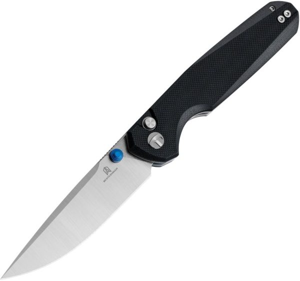 Bestechman Velix Button Lock Black G10 - 14C28N