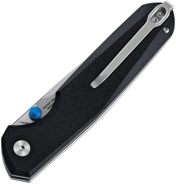 Bestechman Velix Button Lock Black G10 - 14C28N