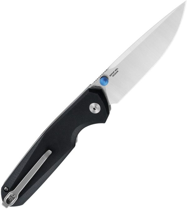 Bestechman Velix Button Lock Black G10 - 14C28N