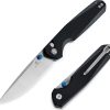 Bestechman Velix Button Lock Black G10 - 14C28N