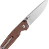 Bestechman Velix Button Lock Brown G10 - 14C28N