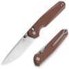 Bestechman Velix Button Lock Brown G10 - 14C28N