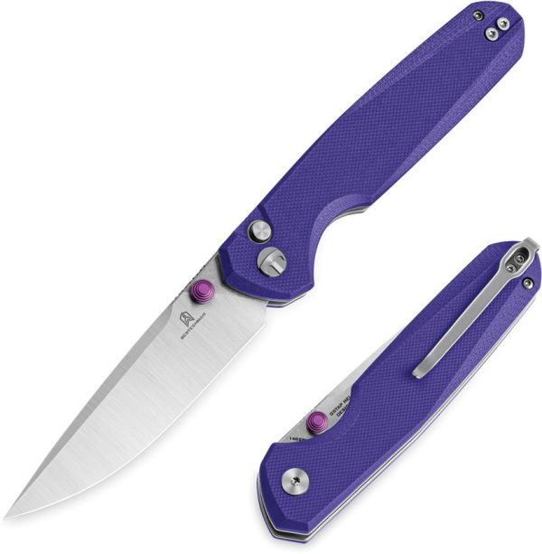 Bestechman Velix Button Lock Purple G10 - 14C28N