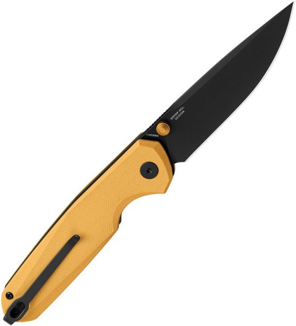 Bestech Bestechman Velix Button Lock Yellow G10