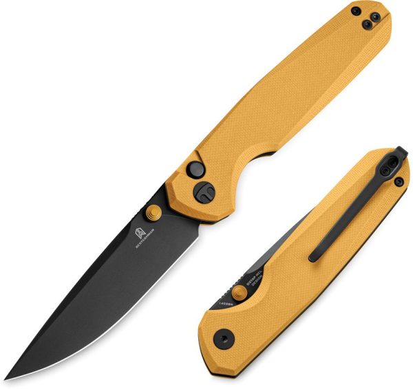 Bestech Bestechman Velix Button Lock Yellow G10