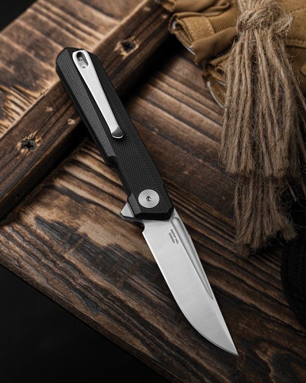 Bestech Bestechman Mini Dundee Slip Joint Black
