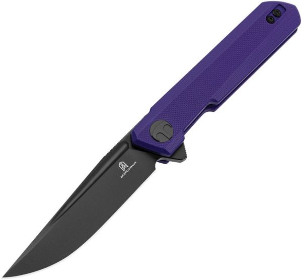 Bestech Bestechman Mini Dundee Slip Joint Purple