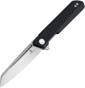 Bestech Dundee Linerlock Sheepsfoot Black G10