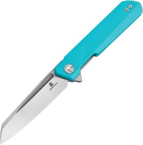 Bestech Dundee Linerlock Sheepsfoot Teal G10