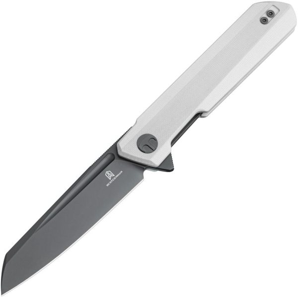 BTKMK09D.jpg Bestech Dundee Linerlock White G10 Sheepsfoot