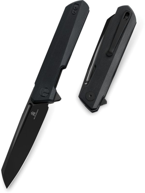 BTKMK09E_add_03.jpg Bestech Dundee Linerlock Black G10 Sheepsfoot