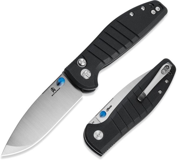 Bestech Bestechman Goodboy Jr. Black D2 Linerlock