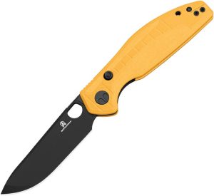 Bestech Angry Owl B-Lock PVD Yellow G10