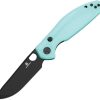Bestech Angry Owl B-Lock PVD Teal G10