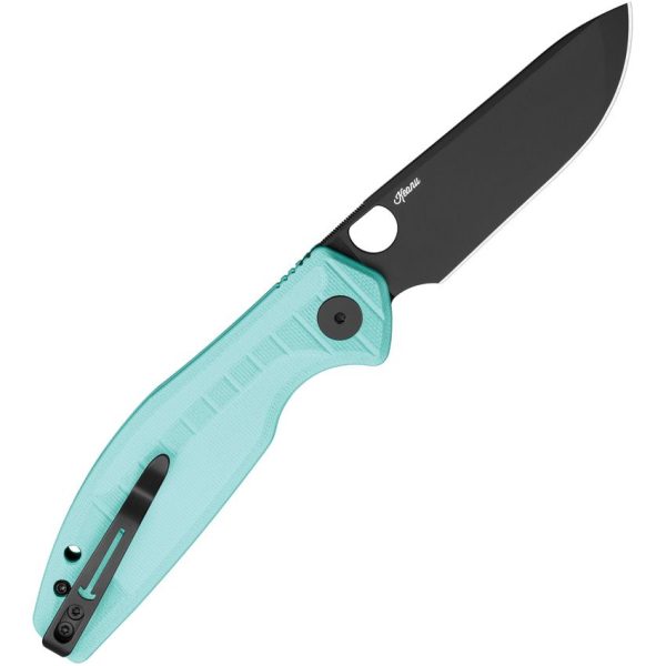 Bestech Angry Owl B-Lock PVD Teal G10