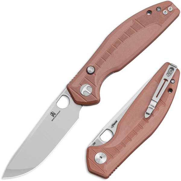 Bestech Bestechman Angry Owl B-lock Brown G10