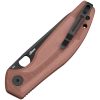Bestech Bestechman Angry Owl PVD Coated Brown