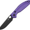 BTKMK12E2.jpg Bestech Bestechman Angry Owl PVD Coated Purple