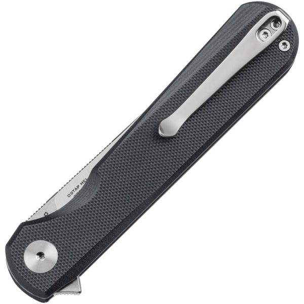 Bestech Bestechman Flick Linerlock Black G10
