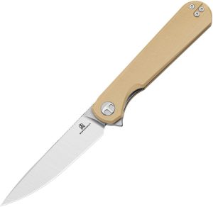 Bestech Bestechman Flick Linerlock Khaki G10