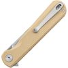 Bestech Bestechman Flick Linerlock Khaki G10