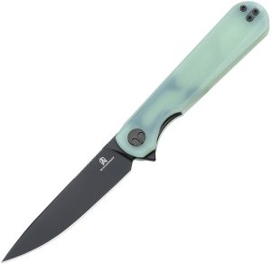 Bestech Bestechman Flick Linerlock Jade G10