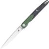 Bestech Bestechman Lanza Linerlock Black/OD Green G10