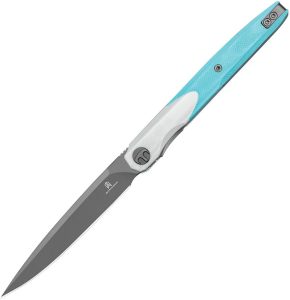 BTKMK14D.jpg Bestech Bestechman Lanza Linerlock Blue/White G10