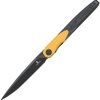 Bestech Bestechman Lanza Linerlock Black/Yellow G10