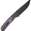 Bestech Knives Icebreaker Button Lock - Black/Purple G10