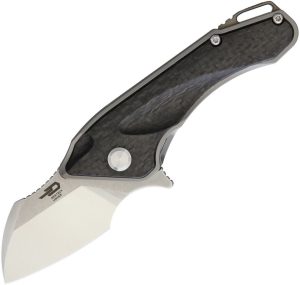 Bestech IMP Titanium Framelock Carbon Fiber