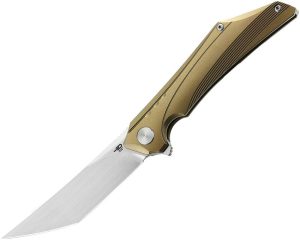 Bestech Kamoza Framelock Gold M390 Tanto