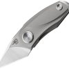 Bestech Tulip Framelock Gray Titanium M390
