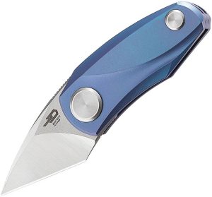Bestech Tulip Framelock Blue Titanium M390