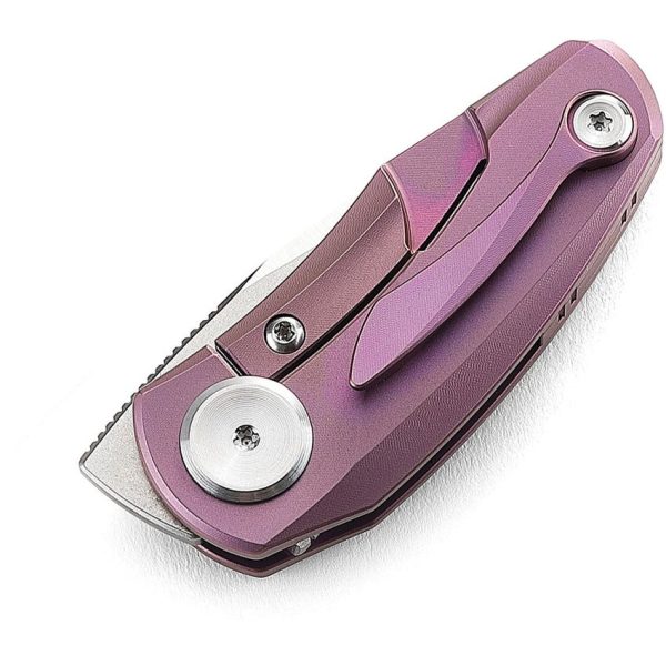 Bestech Tulip Framelock Purple Titanium M390