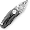 Bestech Tulip Damasteel Framelock Gray Titanium