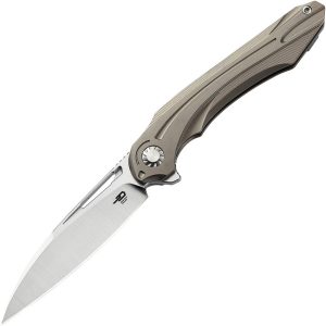 Bestech Wibra Framelock Bronze Titanium M390