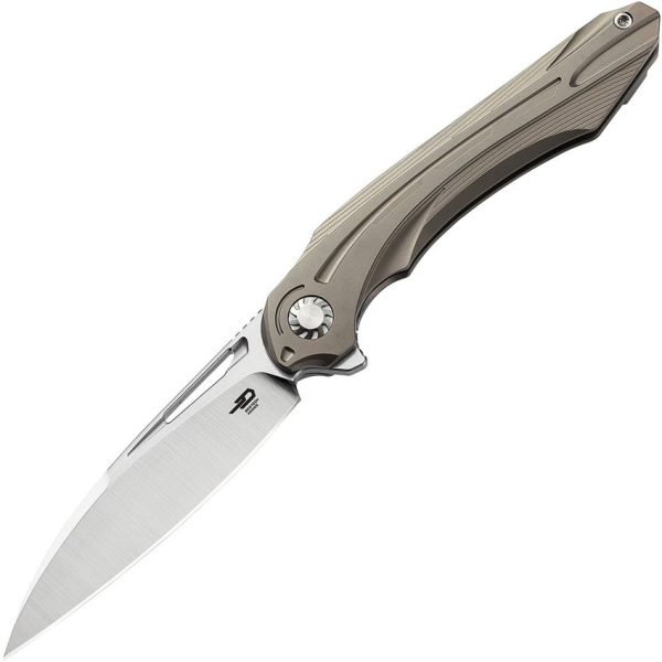 Bestech Wibra Framelock Bronze Titanium M390
