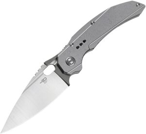 Bestech Exploit Framelock Gray Titanium S35VN