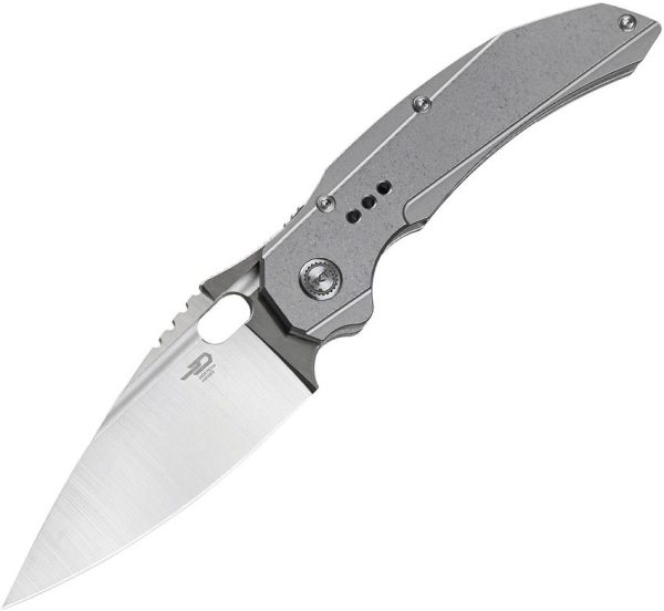 Bestech Exploit Framelock Gray Titanium S35VN