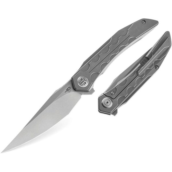 Bestech Samari Framelock Gray M390