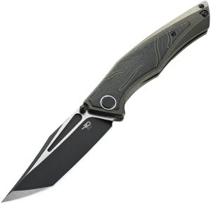 Bestech Togatta Framelock M390 - Bronze/Timascus
