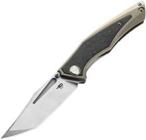 Bestech Togatta Framelock M390 - Bronze/Carbon Fiber