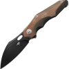 Bestech Nogard Framelock M390 Canvas Micarta