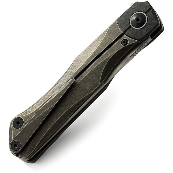 Bestech Thyra Framelock M390 Bronze Carbon Fiber